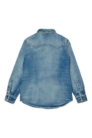 blue cotton shirt DIESEL KIDS | J00760KXBRHK01
